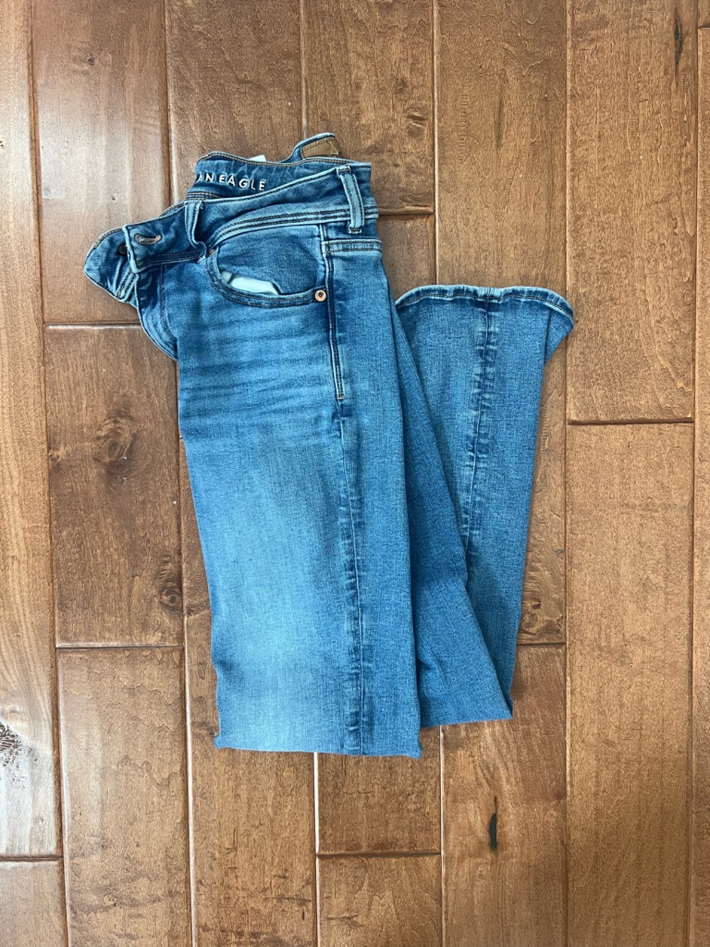 American Eagle Outfitters Women's Blue Boot Cut Jeans